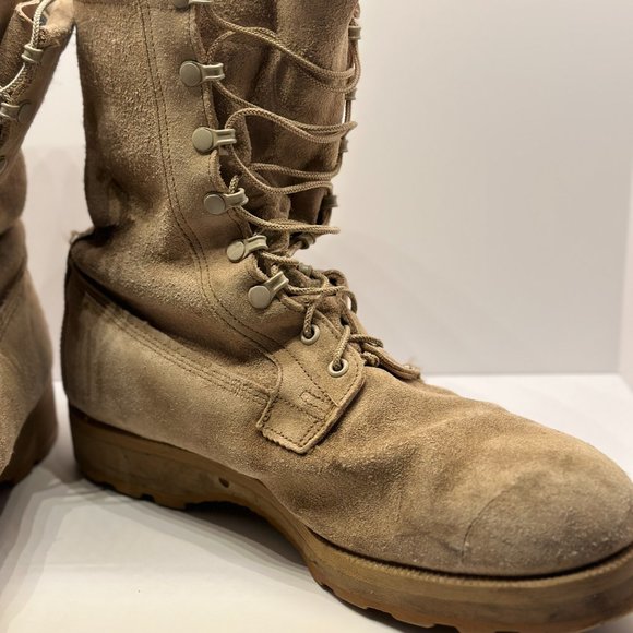 MEN MILITARY VIBRAM BOOTS SIZE 12.5 main image 7
